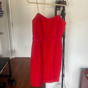 Banana Republic red dress
